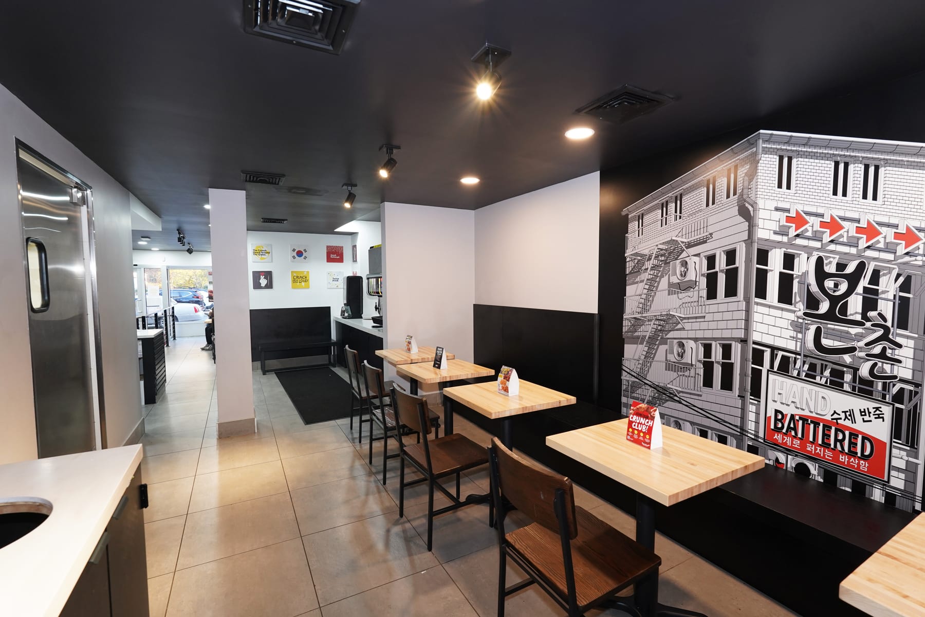 Bonchon in Gramercy Park, New York, interior view 6, designed by Zelta Design