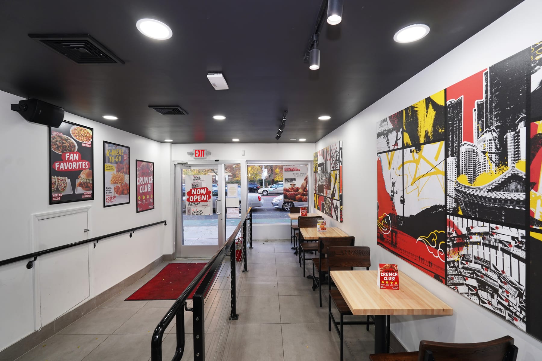 Bonchon in Gramercy Park, New York, interior view 7, designed by Zelta Design