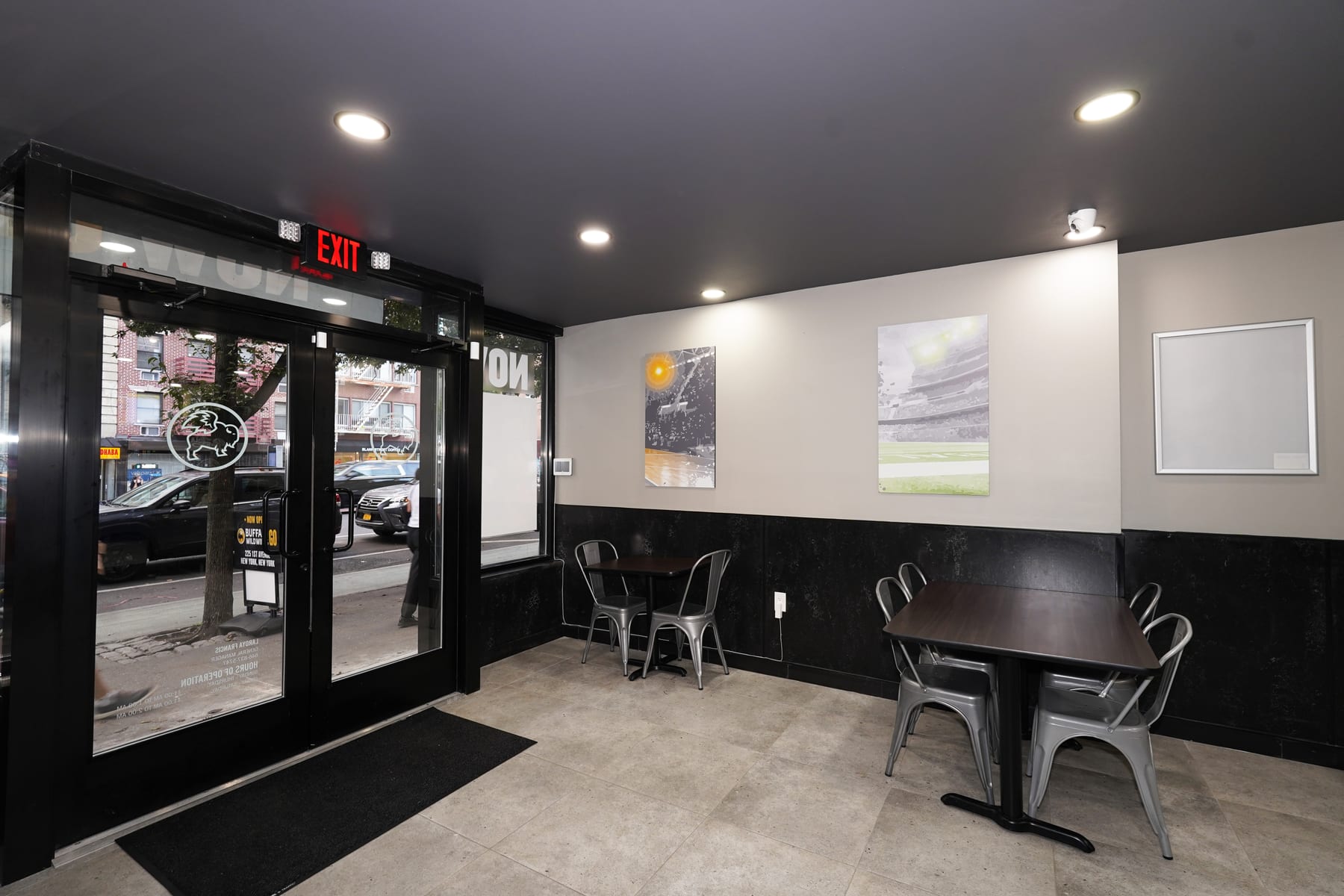 Buffalo Wild Wings GO in East Village, New York, interior view 8, designed by Zelta Design