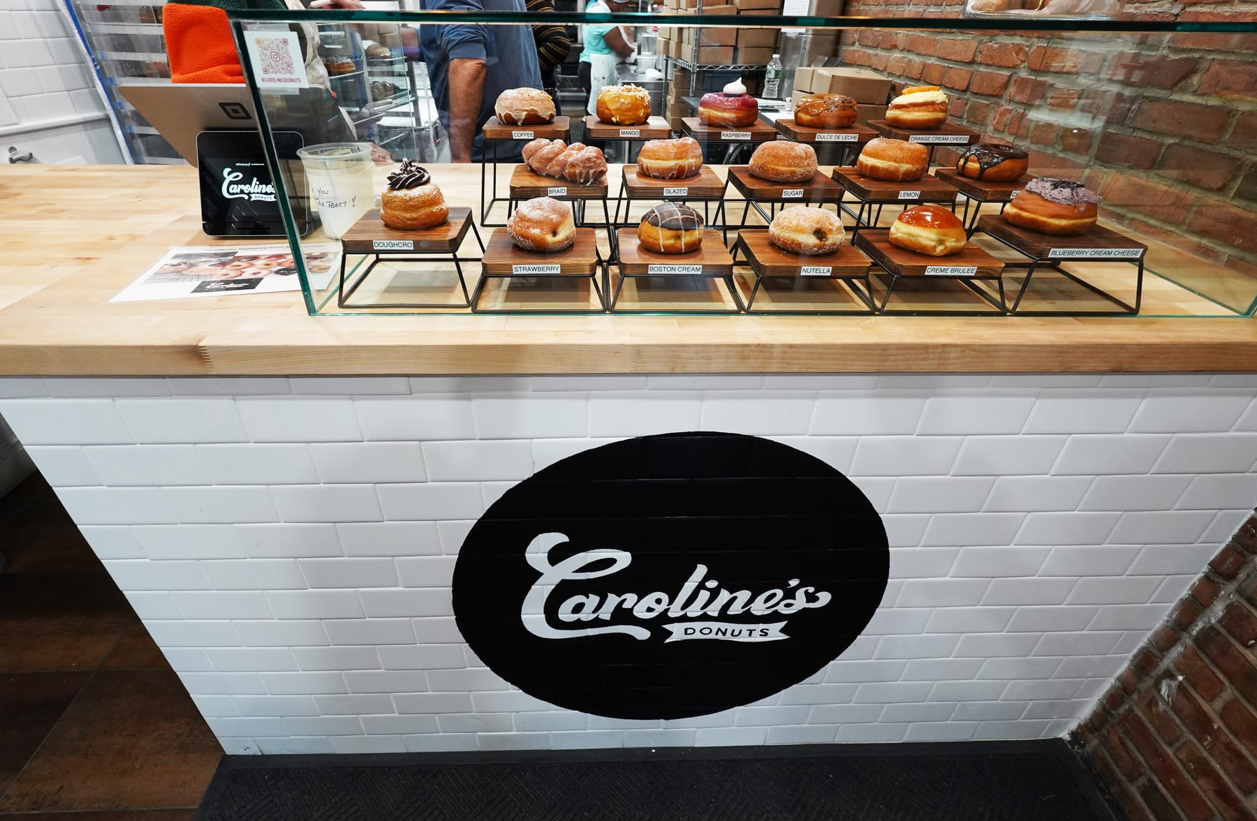 Caroline's Donuts in Upper East Side, New York, interior view 2, designed by Zelta Design