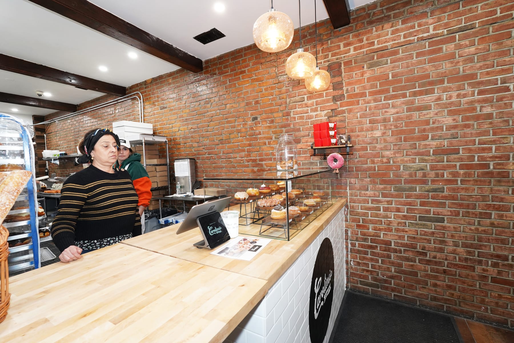 Caroline's Donuts in Upper East Side, New York, interior view 3, designed by Zelta Design