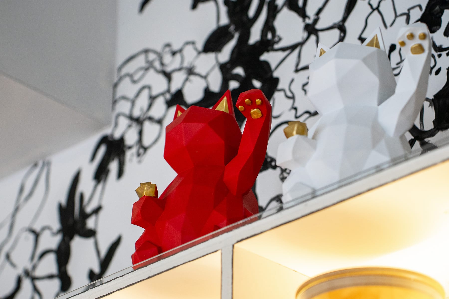 Chopsticks Charm Noodle Bar in Edison, New Jersey, interior view 8, designed by Zelta Design