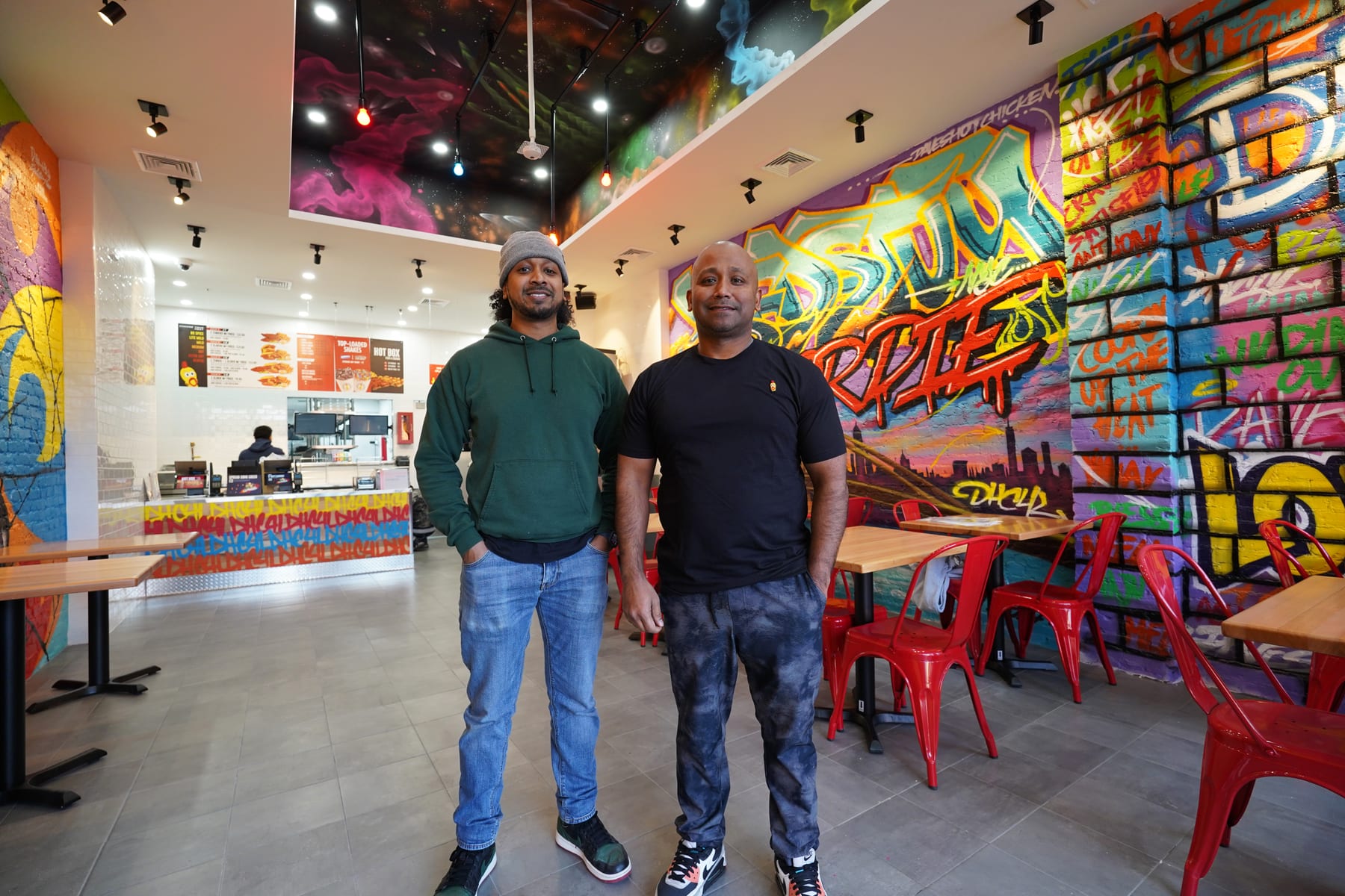 Dave's Hot Chicken in Bedford-Stuyvesant, Brooklyn, New York, interior view 5, designed by Zelta Design