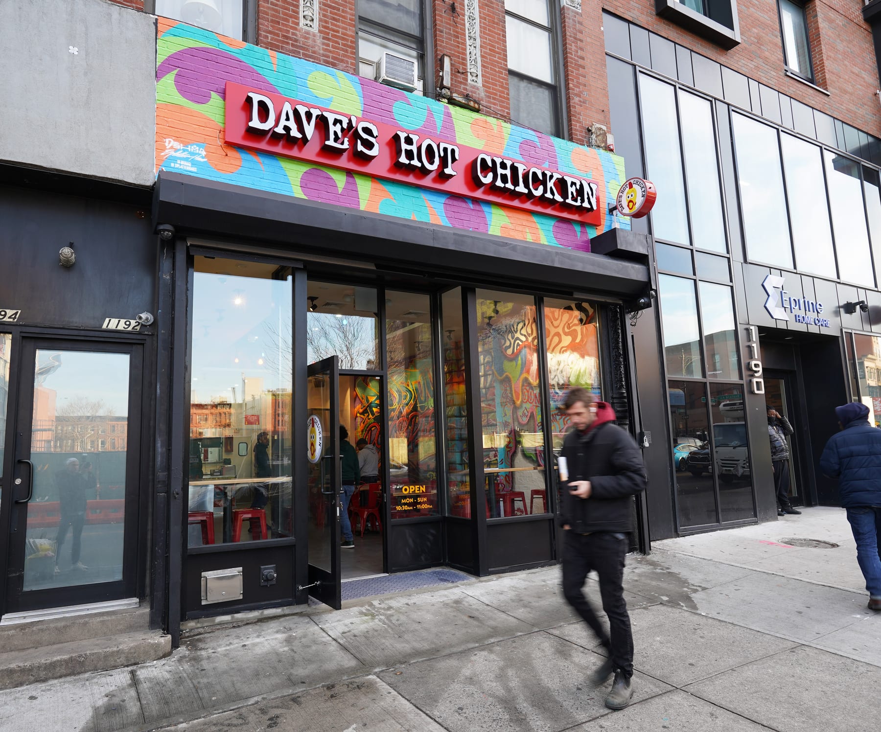 Dave's Hot Chicken in Bedford-Stuyvesant, Brooklyn, New York, interior view 6, designed by Zelta Design