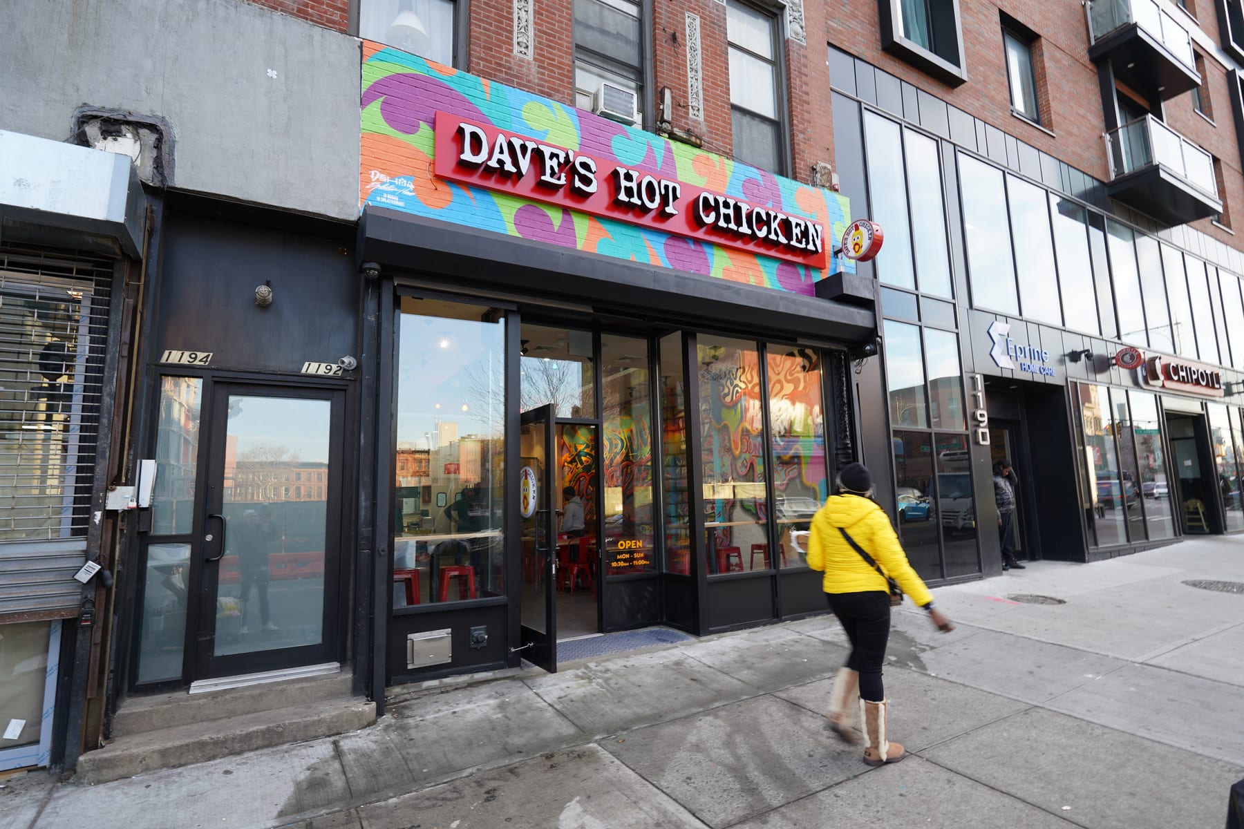 Dave's Hot Chicken in Bedford-Stuyvesant, Brooklyn, New York, interior view 7, designed by Zelta Design