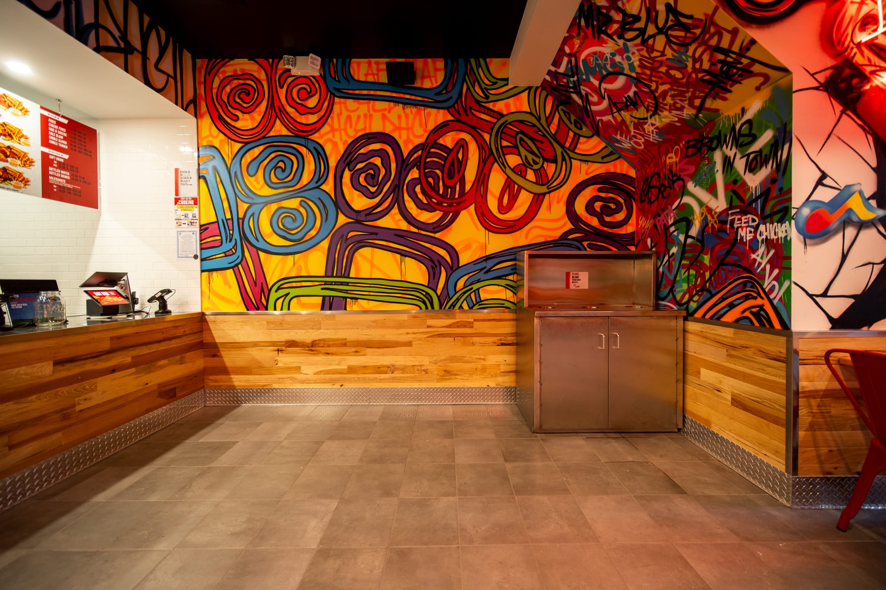 Dave's Hot Chicken in Upper East Side, New York, interior view 6, designed by Zelta Design