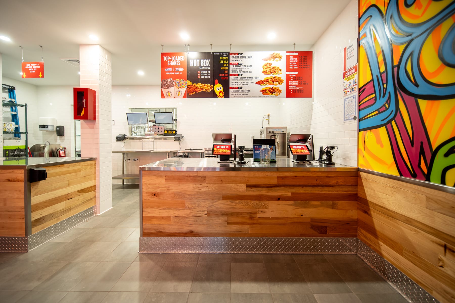 Dave's Hot Chicken in Upper East Side, New York, interior view 7, designed by Zelta Design