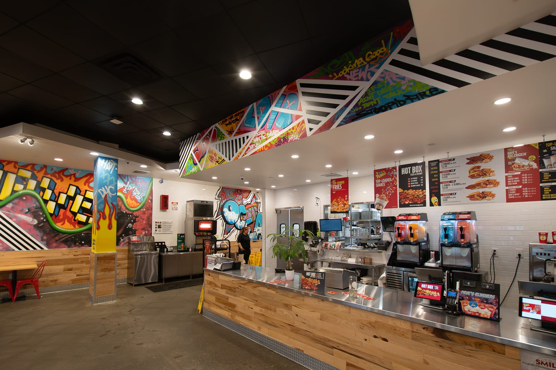 Dave's Hot Chicken in Ocean Township, Ocean, New Jersey, interior view 4, designed by Zelta Design