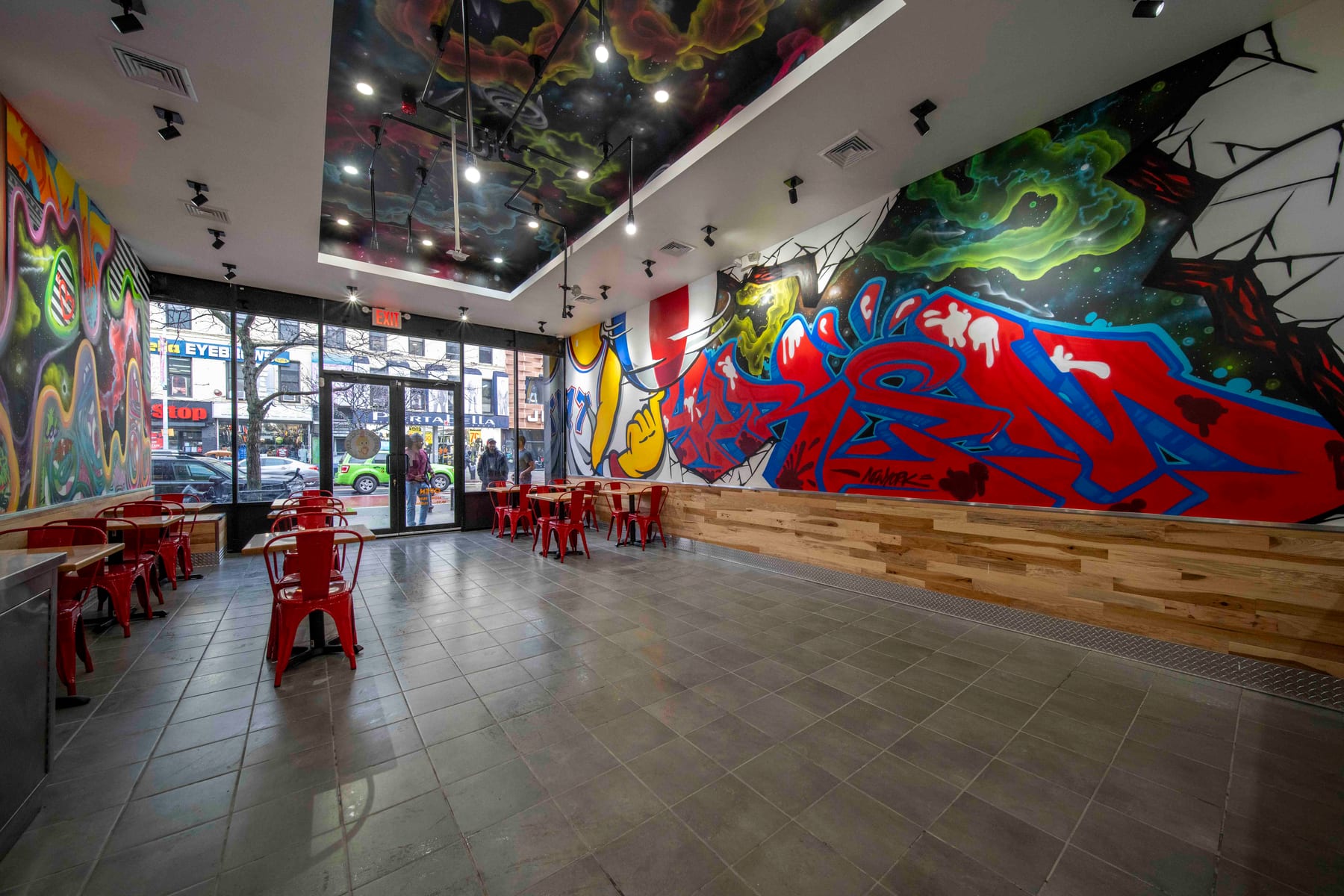 Dave's Hot Chicken in New York, interior view 3, designed by Zelta Design