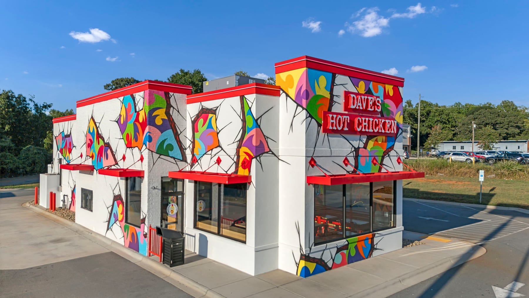 Dave's Hot Chicken in Shelby, North Carolina, interior view 3, designed by Zelta Design