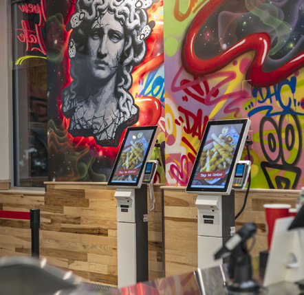Dave's Hot Chicken in Sumter, South Carolina, interior view 3, designed by Zelta Design