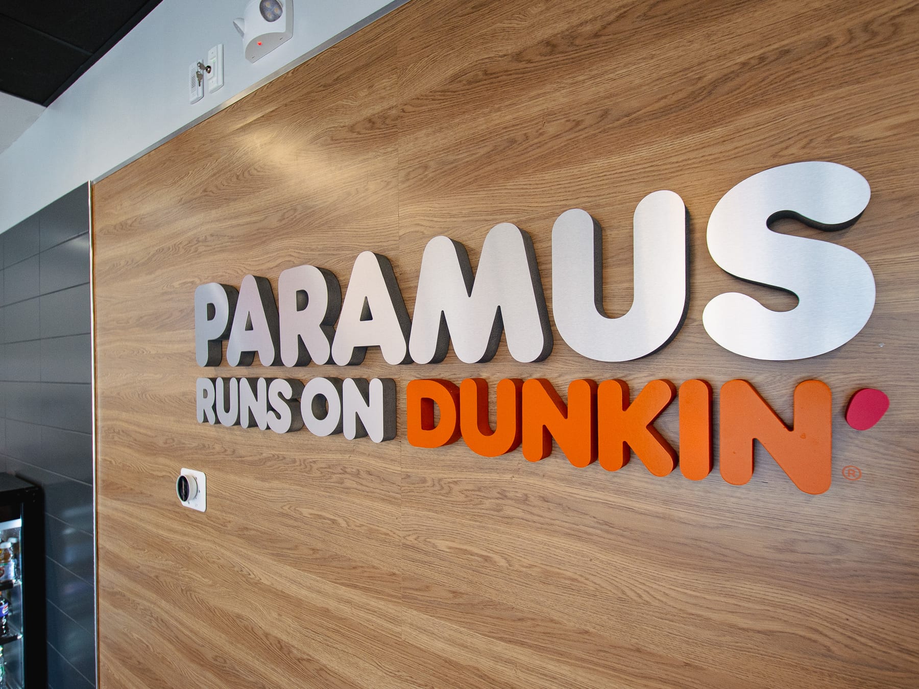 Dunkin' in Paramus, New Jersey, interior view 2, designed by Zelta Design