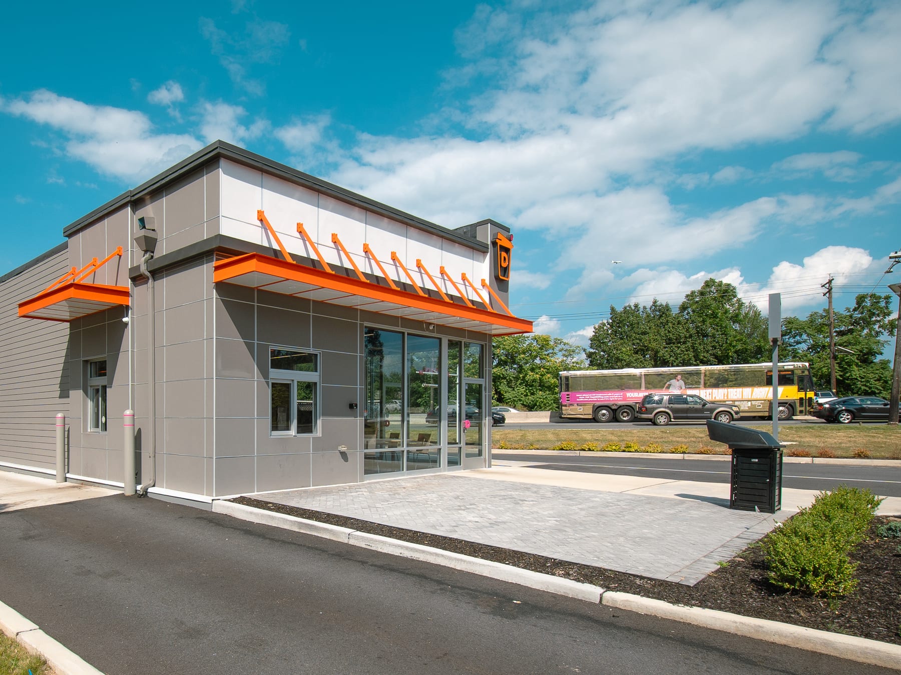 Dunkin' in Paramus, New Jersey, interior view 4, designed by Zelta Design
