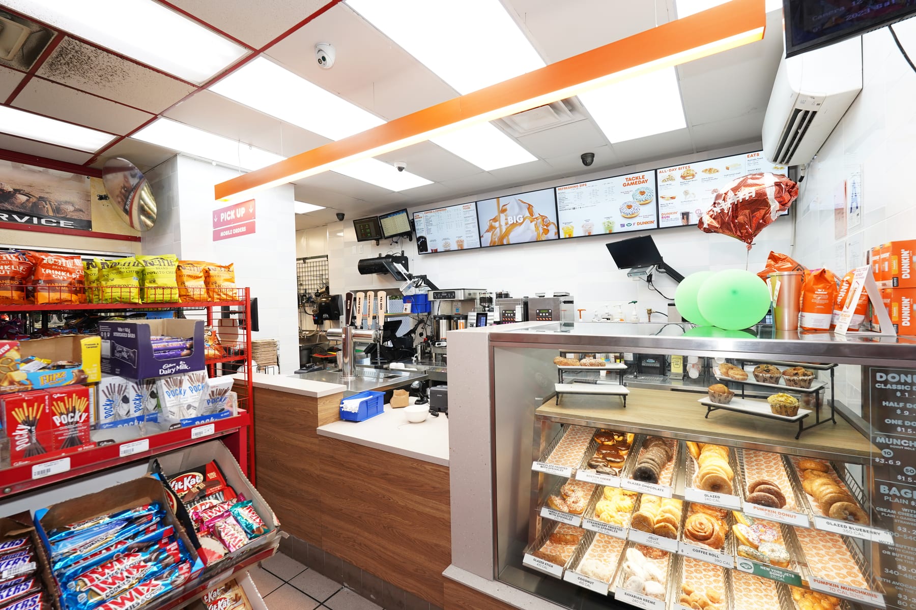 Dunkin' in Staten Island, New York, interior view 7, designed by Zelta Design
