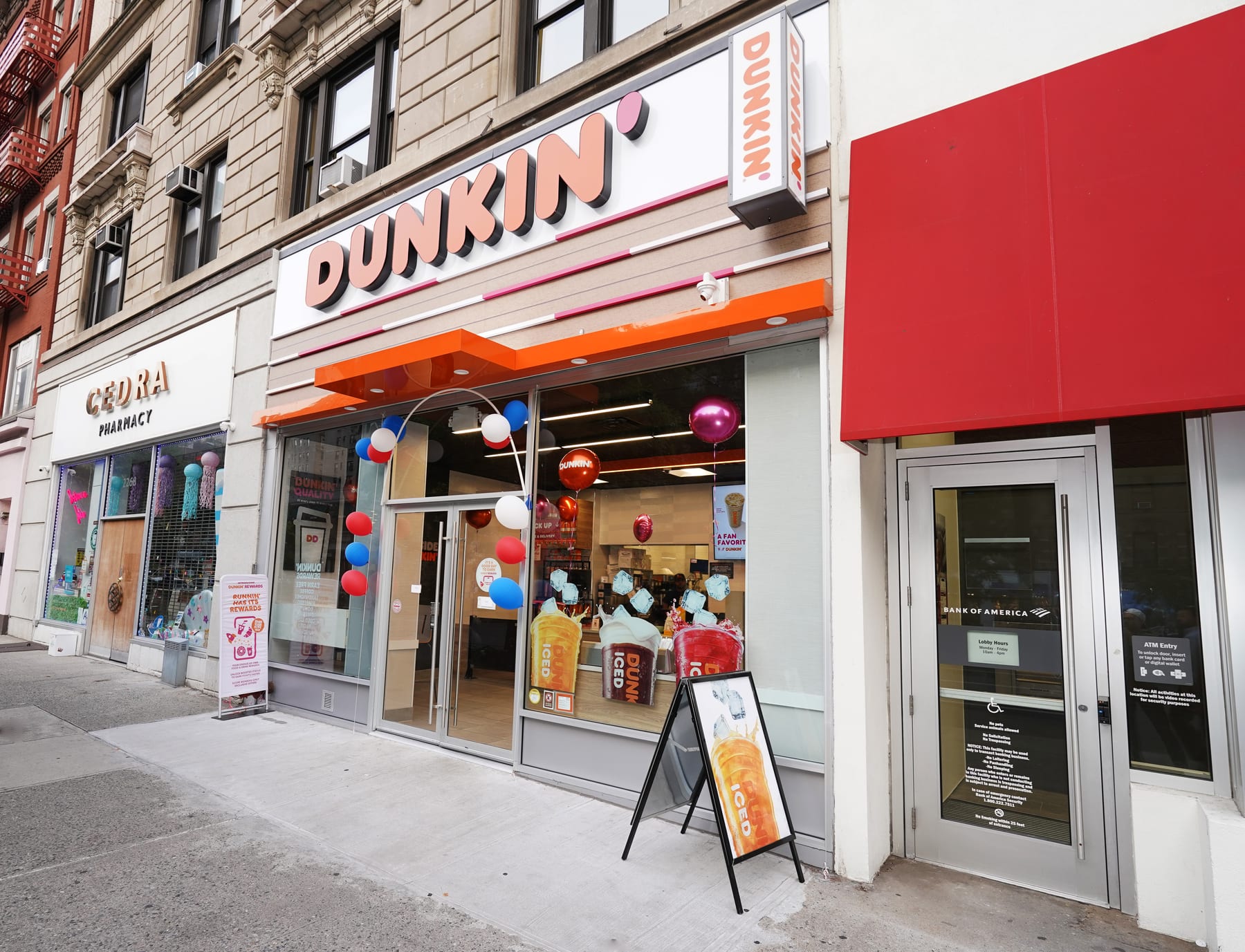 Dunkin' in Upper West Side, New York, interior view 4, designed by Zelta Design