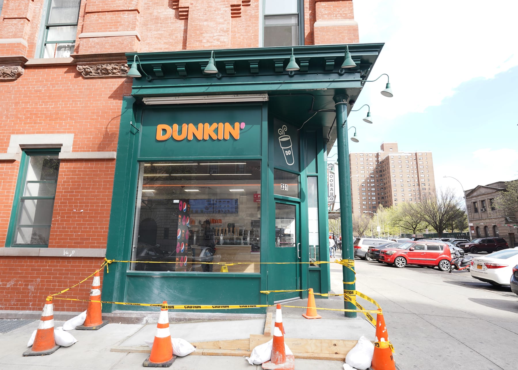 Dunkin' in Bronx, New York, interior view 5, designed by Zelta Design