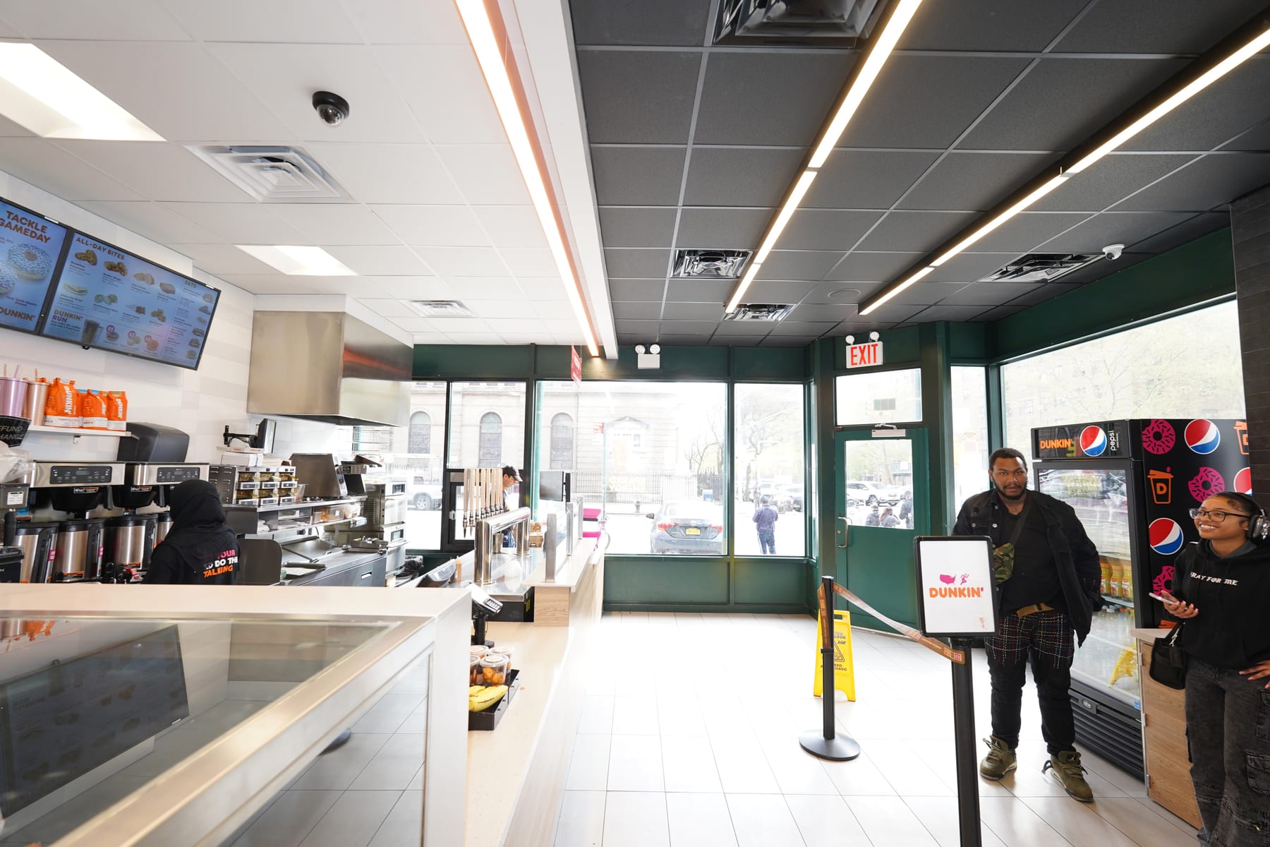 Dunkin' in Bronx, New York, interior view 6, designed by Zelta Design