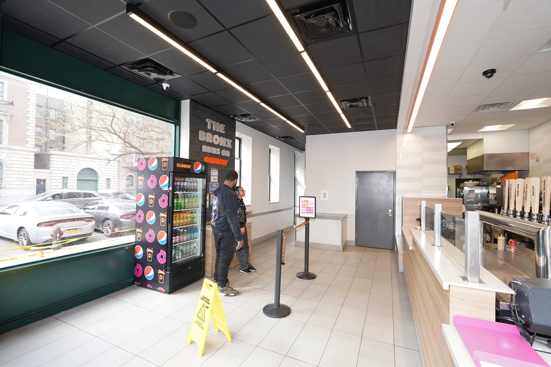 Dunkin' in Bronx, New York, interior view 8, designed by Zelta Design