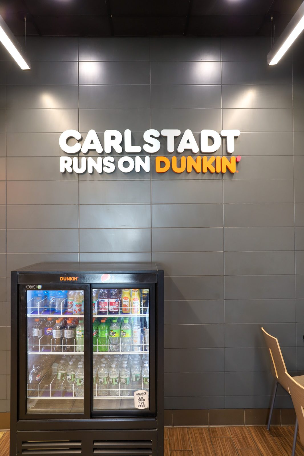 Dunkin' in Carlstadt, New Jersey, interior view 5, designed by Zelta Design