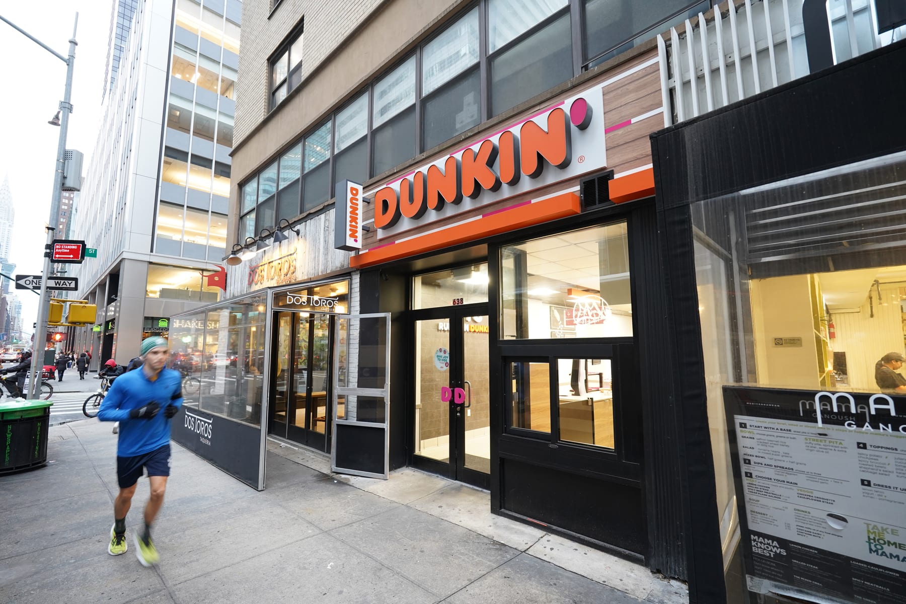 Dunkin' in Midtown, New York, interior view 4, designed by Zelta Design