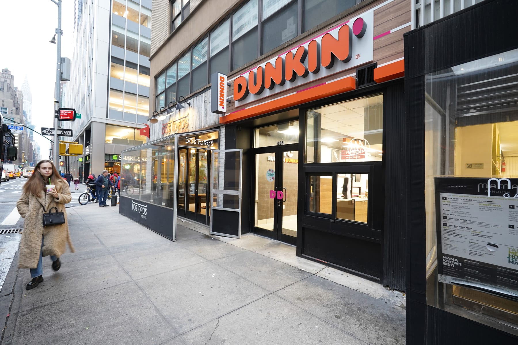 Dunkin' in Midtown, New York, interior view 7, designed by Zelta Design