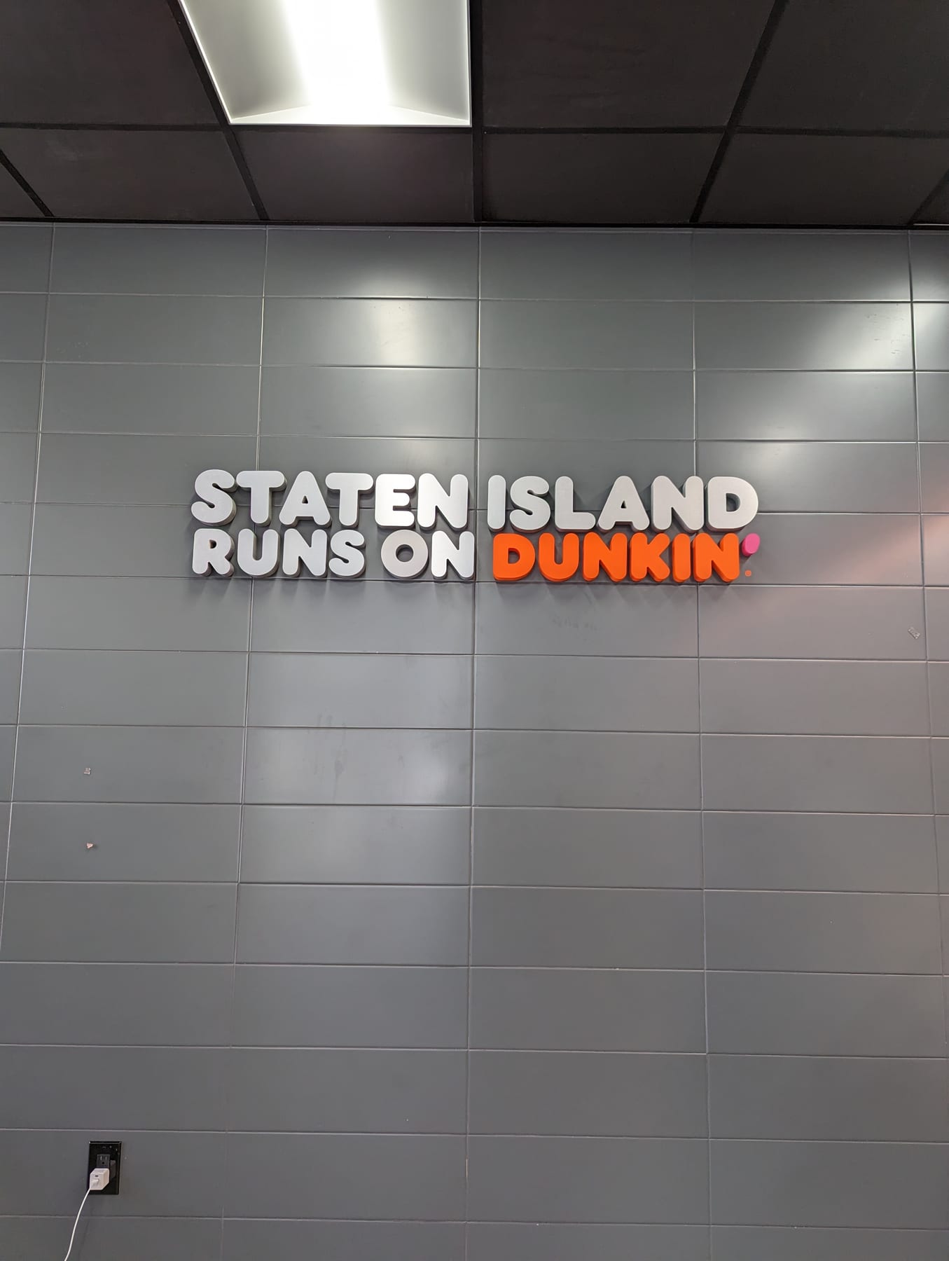 Dunkin' in Staten Island, New York, interior view 5, designed by Zelta Design