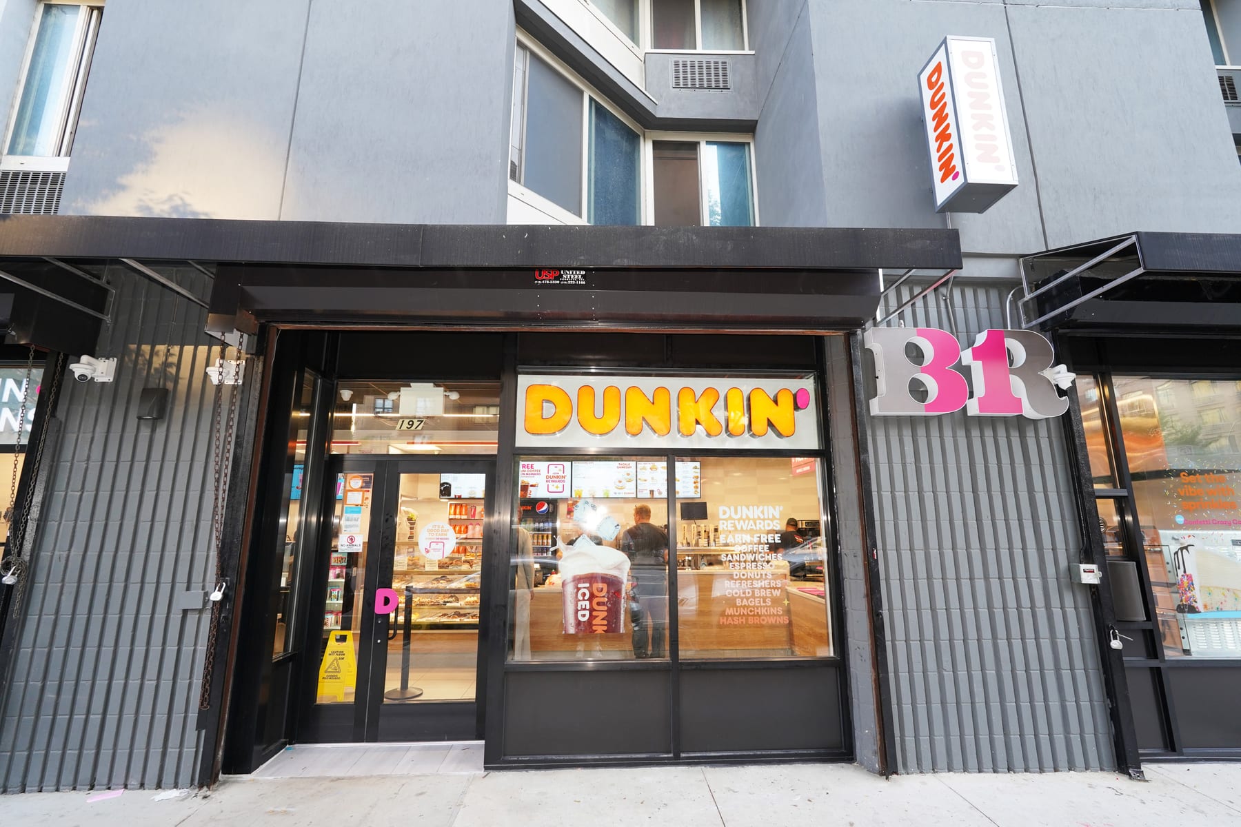 Dunkin' in East Harlem, New York, interior view 7, designed by Zelta Design