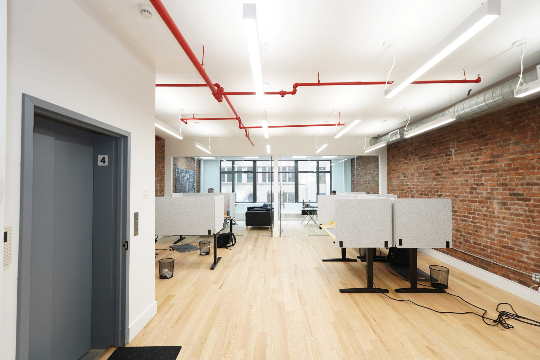 Office Fit-Out in Midtown, Manhattan, New York, interior view 3, designed by Zelta Design