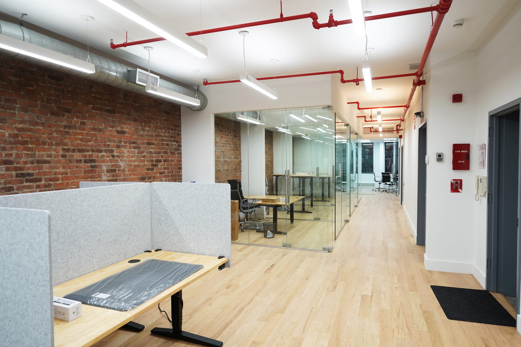 Office Fit-Out in Midtown, Manhattan, New York, interior view 6, designed by Zelta Design