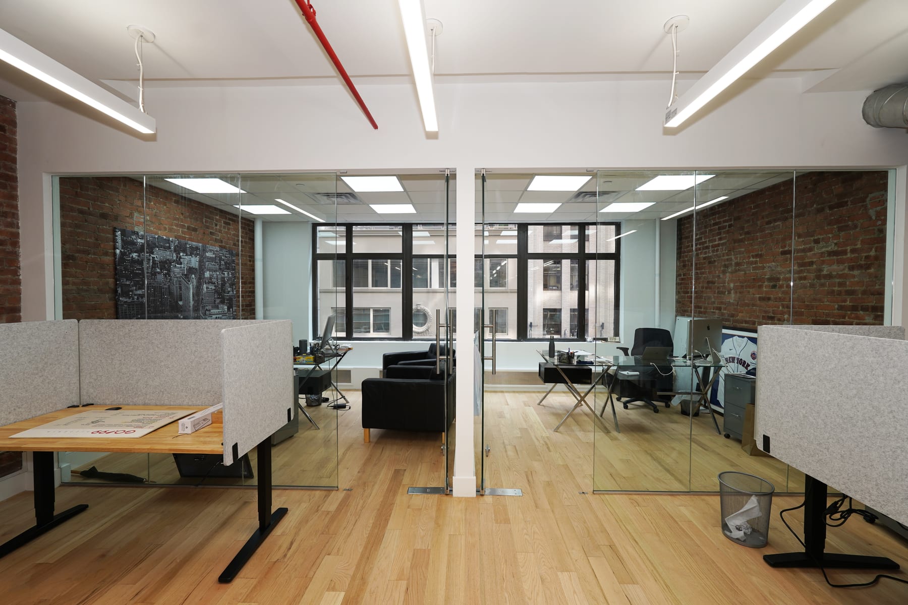 Office Fit-Out in Midtown, Manhattan, New York, interior view 7, designed by Zelta Design