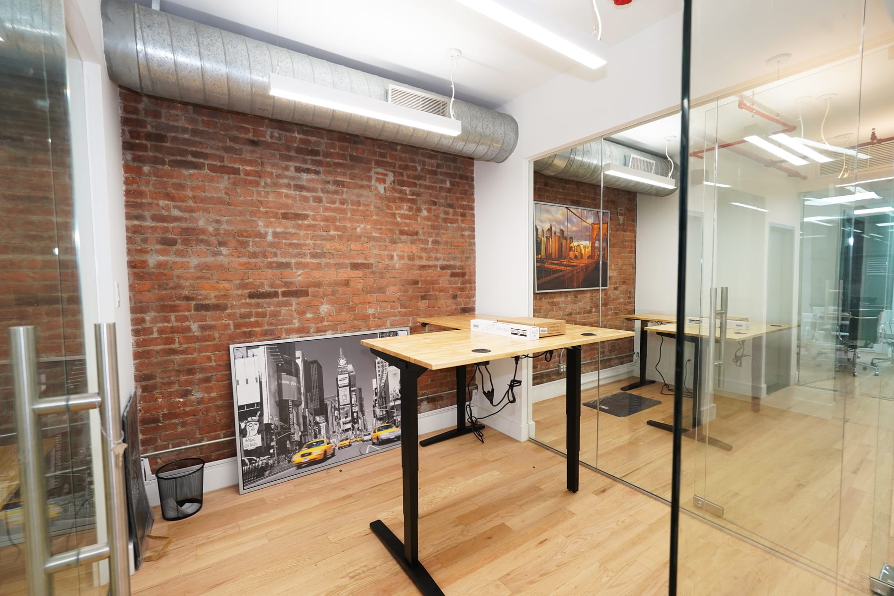 Office Fit-Out in Midtown, Manhattan, New York, interior view 8, designed by Zelta Design