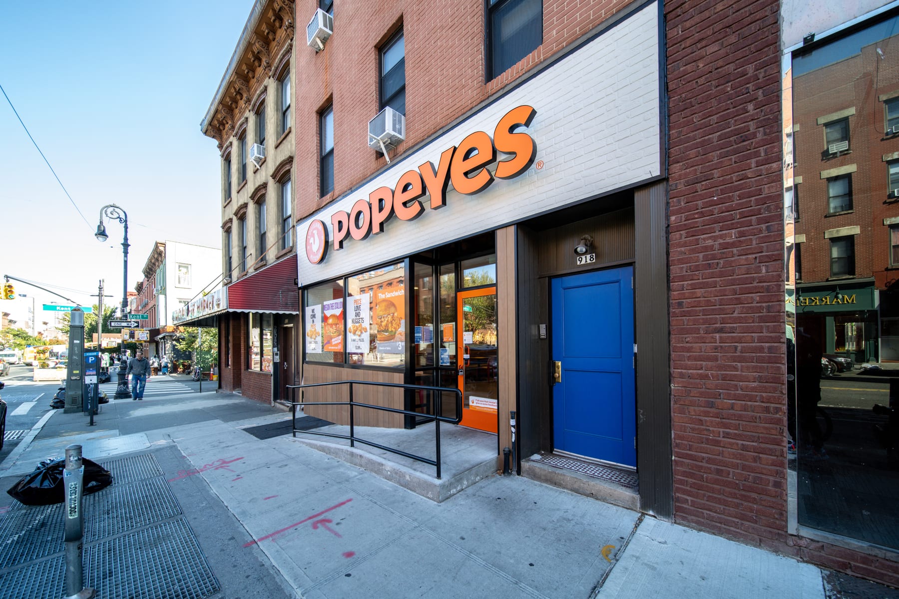 Popeyes in Greenpoint, Brooklyn, New York, interior view 3, designed by Zelta Design