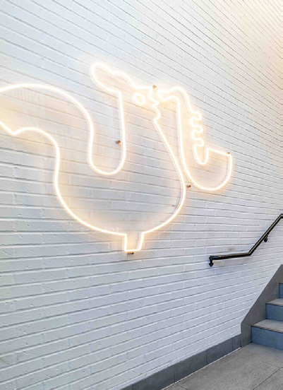 Popeyes in Greenwich Village, New York, interior view 4, designed by Zelta Design