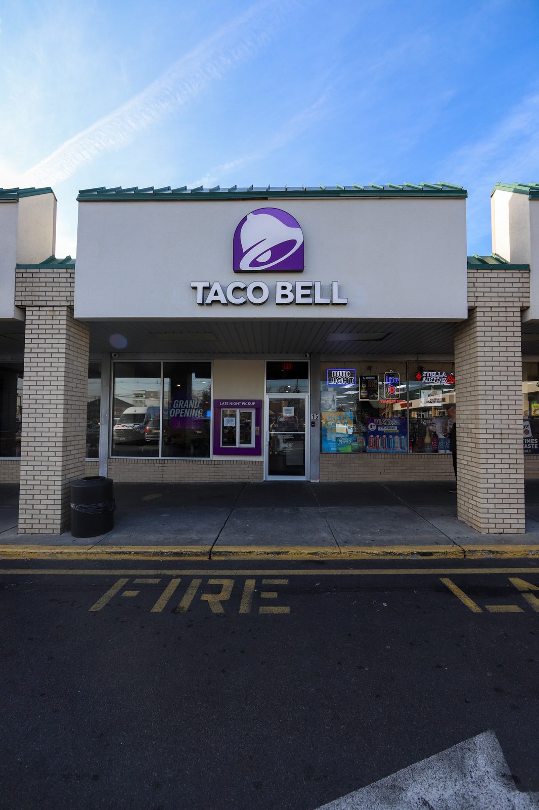Taco Bell in North Arlington, New Jersey, interior view 2, designed by Zelta Design