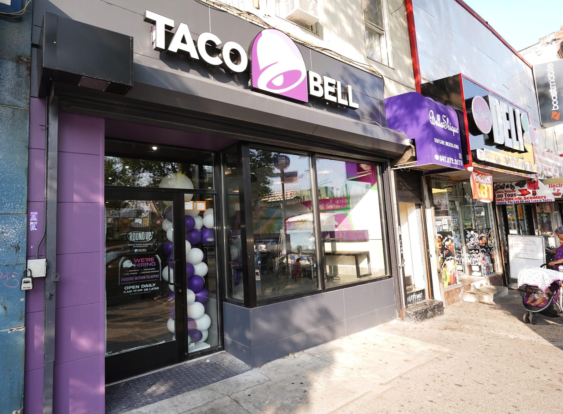 Taco Bell in Bronx, New York, interior view 4, designed by Zelta Design