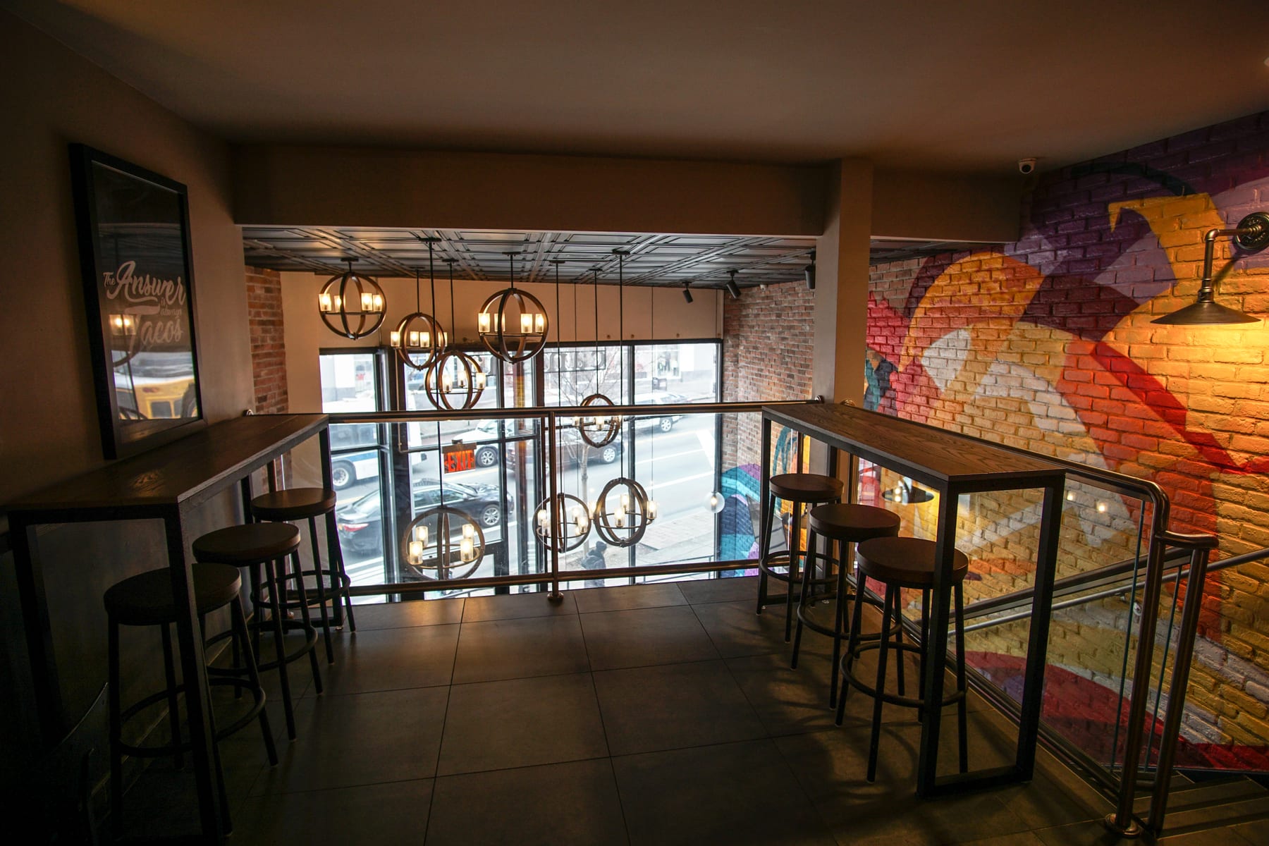 Taco Bell in Bronx, New York, interior view 5, designed by Zelta Design