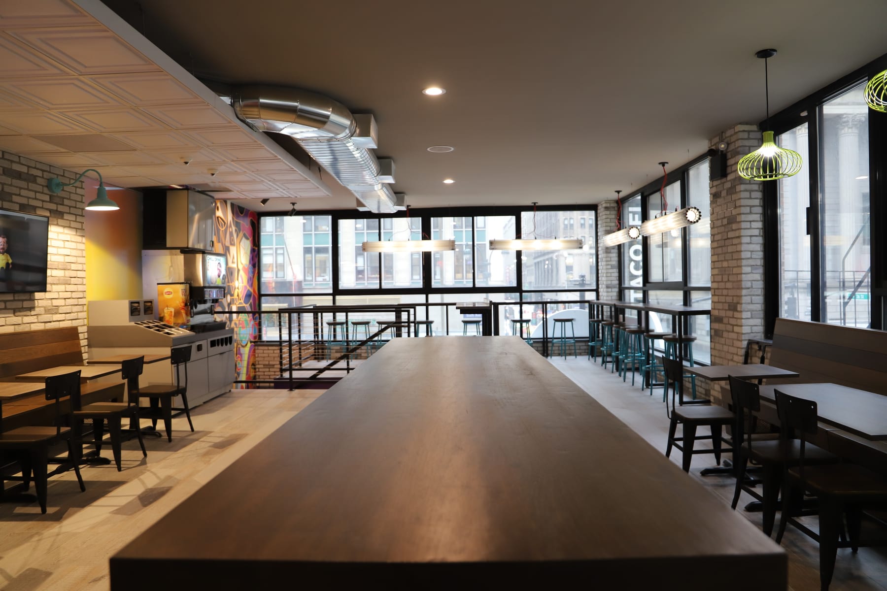 Taco Bell project in New York, designed by Zelta Design