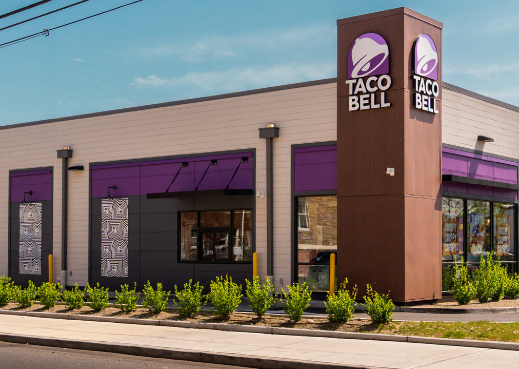 Taco Bell in Paterson, New Jersey, interior view 3, designed by Zelta Design