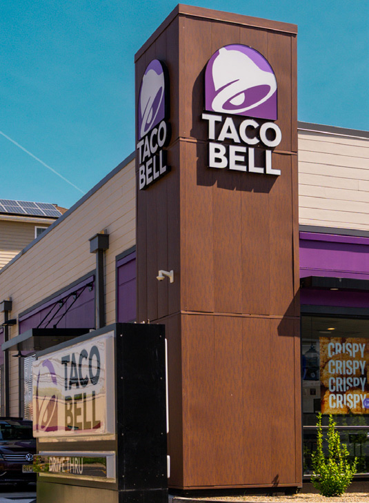 Taco Bell in Paterson, New Jersey, interior view 4, designed by Zelta Design